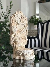 Stewehome αντικ αμπούλα κεριού διακοσμητικό μπίμπλο 21x9x10 cm