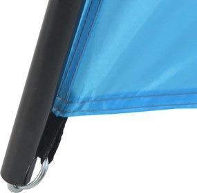 vidaXL Σκίαστρο Πισίνας Μπλε 500 x 433 x 250 εκ. Υφασμάτινο