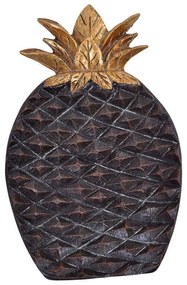 Πιατέλα Διακοσμητική Ανανάς 14.5x22.5x3cm Bronze-Brown 1-272-82-031 Etiquette Polyresin