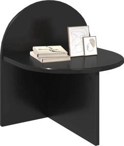 vidaXL Κομοδίνο Μαύρη Δρυς 40 x 35,5 x 45,5 εκ.