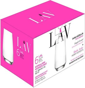 Ποτήρια Νερού 480ml (Σετ 6τμχ) Lav Lal