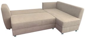 Γωνιακός Καναπές Vita Fylliana Μπέζ 255x176x90 εκ. 255x176x90 εκ.