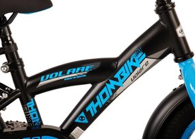 Thombike 12 Inch 21,5 cm Boys Coaster Brake Black/Blue