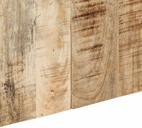 vidaXL κεφαλάρι 120 cm μασίφ ακατέργαστο ξύλο Mango