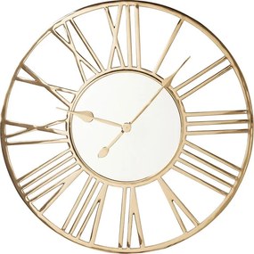 Ρολόι Τοίχου Giant Gold Ø80cm 80x5x80εκ - Χρυσό