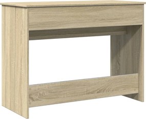 vidaXL Μπουντουάρ με Καθρέφτη Sonoma Δρυς 100x45x76 εκ.