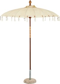 Ομπρελα Χωρις Βαση Hm6034 Εκρου Φ200 Εκ.