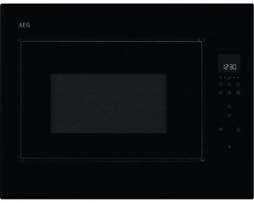AEG NMB6G261UB Εντοιχιζόμενος φούρνος μικροκυμάτων 26lt 900W Υ41xΠ59.5xΒ45.9εκ. Μαύρος