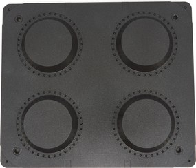 Tartlet Mould - Round - 124/100 mm - 4 pieces