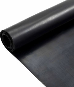 vidaXL Μάτ δαπέδου Μαύρο 1,2 x 2 μ Λάστιχο