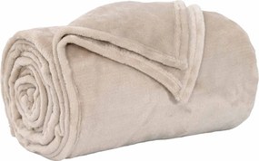 vidaXL Ριχτάρια 6 pcs Μπεζ 220 x 240 cm Μαλλί