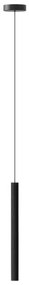 Κρεμαστό Φωτιστικό Οροφής LED 2W Δρύινο 44cm Chimes Tall Umage-2235-Μαύρο 2235