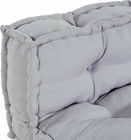 vidaXL Μοντέρνος καναπές patchwork 2 pcs Γκρι 120 x 80 x 38 εκ. ύφασμα