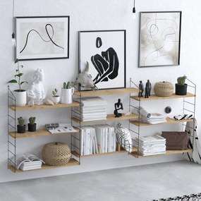 Βιβλιοθήκη Δρυς LABA 85x20x216