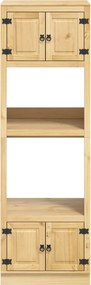 vidaXL Ντουλαπιού (Cabinet) SKI Μέλι Καφέ 66 x 58 x 207 εκ