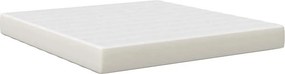 vidaXL Στρώμα Κρεβατιού με στρώμα Κρεμ 180 x 200 cm ύφασμα