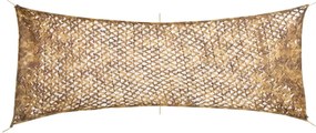 vidaXL Δίχτυ Σκίασης Παραλλαγής Άμμου 412x144 εκ. με Σάκο Αποθήκευσης
