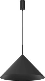 Κρεμαστό Φωτιστικό Capital Black Ø46cm Μαύρο