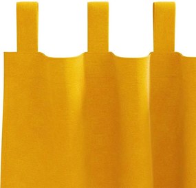 vidaXL Κουρτίνες συσκότισης 2 pcs Χαμομηλί κίτρινο 140 x 260 cm