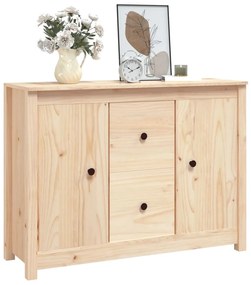 vidaXL Ντουλάπι 100 x 35 x 74 εκ. από Μασίφ Ξύλο Πεύκου