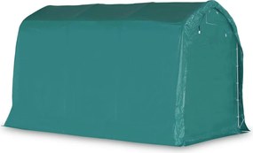 vidaXL Κιόσκι Γκαράζ Πράσινο 2,4 x 3,6 μ. από PVC