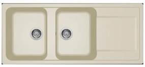 Νεροχύτης κουζίνας LIFE 500 Bianco Antico 62 ELLECI 116x50cm