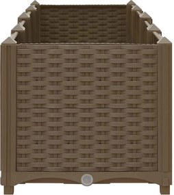 vidaXL Υπερυψωμένο Κρεβάτι 160x40x38 εκ. από Πολυπροπυλένιο