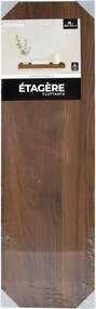 Ράφι Τοίχου (75x22.8x3.4) L-C Acacia 6RAN792AC