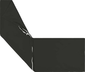 vidaXL Κάλυμμα Μαξιλαριού HEERLEN Μαύρο 40 x 145 εκ. Πολυεστέρας