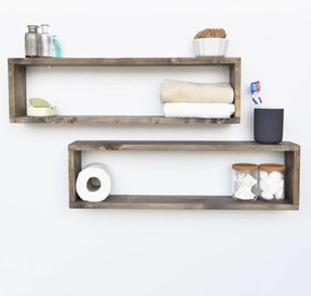 Wall Shelf Aa007 Walnut