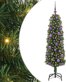 vidaXL Τεχνητό Χριστουγεννιάτικο Δέντρο με 150 LED Πράσινο 150 cm