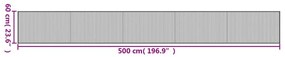 ΧΑΛΙ ΟΡΘΟΓΩΝΙΟ ΦΥΣΙΚΟ 60 X 500 ΕΚ. ΜΠΑΜΠΟΥ 376853