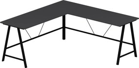 Stewehome Γραφείο Εργασίας σε Σχήμα L Ανθρακί 180x180 cm