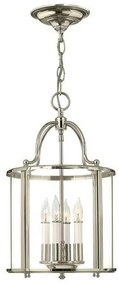 Κρεμαστό Φωτιστικό Οροφής 4xE14 Φ30cm Gentry Elstead Lighting HK-GENTRY-P-M-PN Νίκελ Ματ