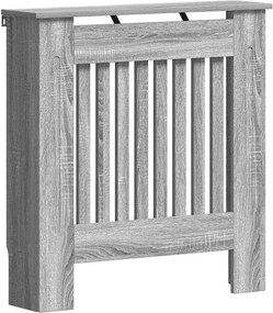 vidaXL Καπάκι Καλοριφέρ Γκρι Sonoma 78 x 19 x 81,5 cm