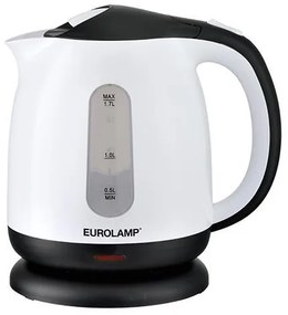 Eurolamp Βραστήρας Ανοξείδωτος 1.7lt 1850-2200W Λευκό-Μαύρο 300-70036