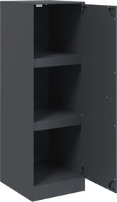 vidaXL Μπουφές Ανθρακί 34,5x39x107 εκ. από Ατσάλι