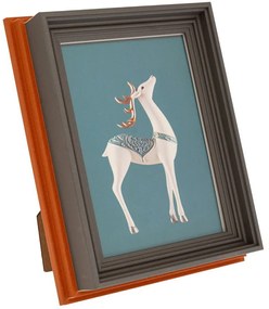 Κορνίζα Με Περίβλημα 88857 13x18cm Brown-Grey Ξύλο