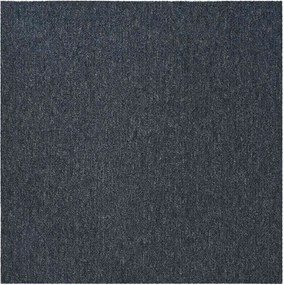 vidaXL Πλακάκι Χαλιού Μπλε Γκρι 50 x 50 cm 4 pcs