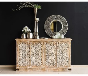 ROXANI ΜΠΟΥΦΕΣ ΦΥΣΙΚΟ 180x40xH102cm - 05-0300 - 05-0300