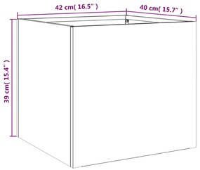 ΖΑΡΝΤΙΝΙΕΡΕΣ 2 ΤΕΜ. ΠΡΑΣΙΝΕΣ 42X40X39 ΕΚ. ΧΑΛΥΒΑ ΨΥΧΡΗΣ ΈΛΑΣΗΣ 841554