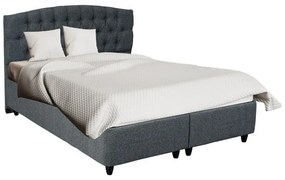 Κρεβάτι Lanse (Για Στρώμα 160x200cm) 322-000017 Με Αποθηκευτικό Χώρο 162x206x131cm Anthracite Διπλό