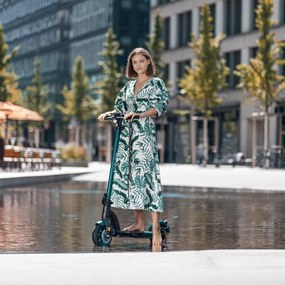 Ηλεκτρικό πατίνι SOFLOW SO2 AIR MAX, Πτυσσόμενο, 10 ίντσες, 36V / 17.4Ah, 500W, 20 km/h, Μέγιστο βάρος 120 kg, Τυρκουάζ