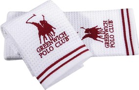Ποτηρόπανα Πικέ (Σετ 2τμχ) Greenwich Polo Club Essential 2805