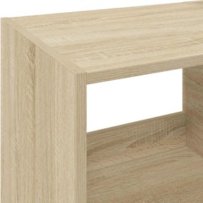 vidaXL Βάση πικάπ Sonoma Δρυς 82 x 39,5 x 82,5 εκ Επεξεργασμένο Ξύλο