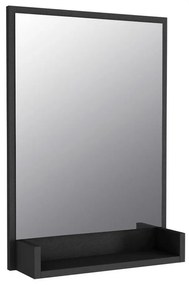 Καθρέφτης Μπάνιου Costa 0216050 45x12x75cm Black Μοριοσανίδα, Μελαμίνη