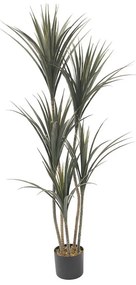 YUCCA ΤΕΧΝΗΤΟ ΦΥΤΟ ΣΕ ΓΛΑΣΤΡΑ PE ΠΡΑΣΙΝΟ H150cm - 032220