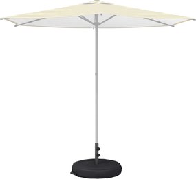 vidaXL Βάση ομπρέλας βεράντας 60 x 60 cm Ατσάλι Μαύρο