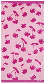 Πετσέτα Θαλάσσης Παιδική Βελουτέ Morelo Pink Kentia Θαλάσσης 70x140cm 100% Βαμβάκι