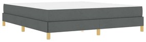 vidaXL Κρεβάτι με ελατήρια Ταμπά, Καφέ 180 x 200 cm